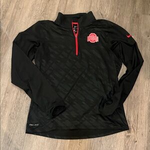 Nike Black Ohio State quarter zip